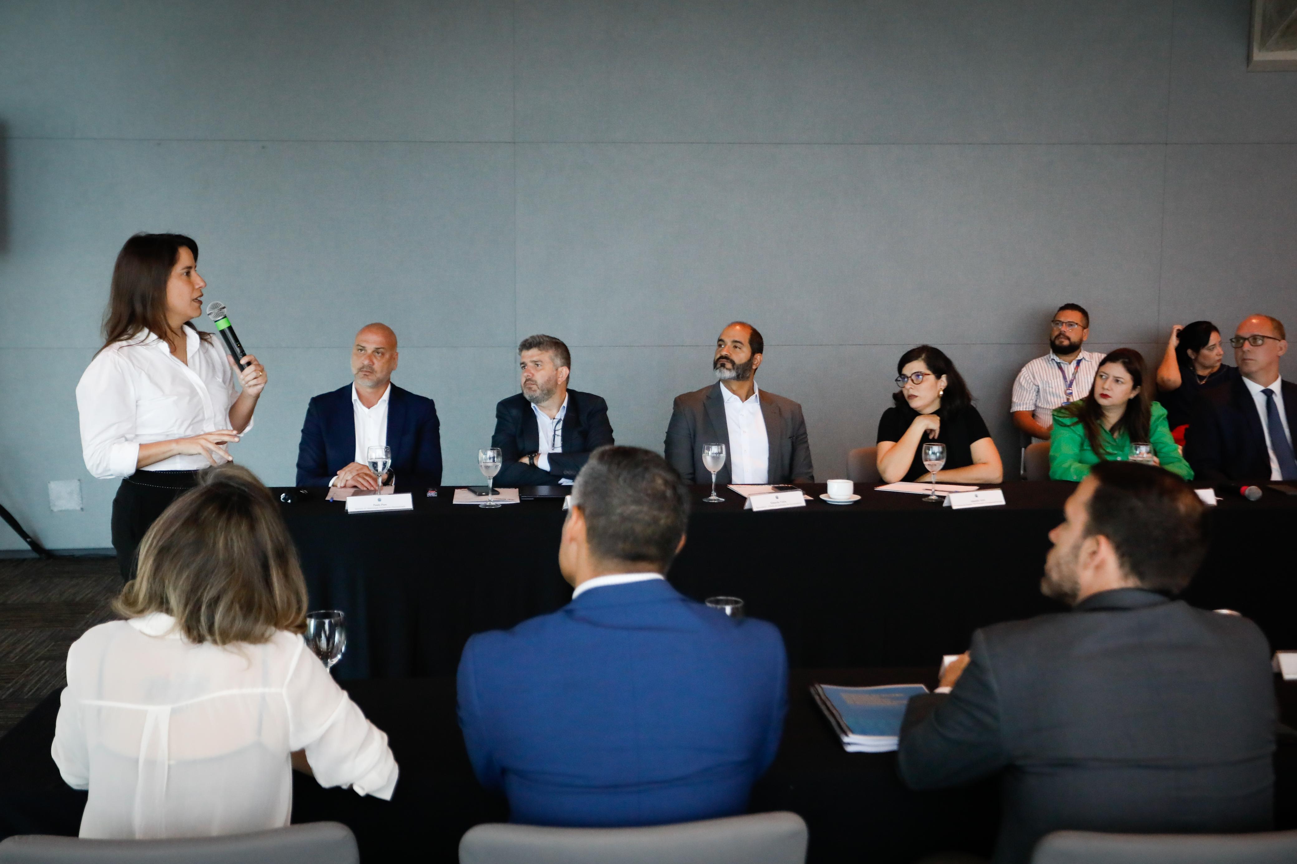 Governadora Raquel Lyra fez reunião com seu secretariado (Hesíodo Góes/Secom-PE)