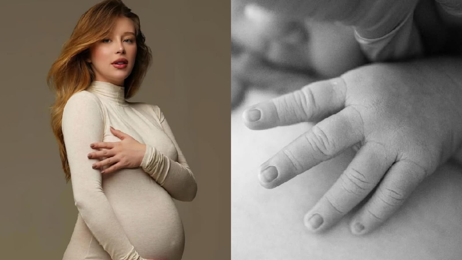 Aurora  fruto do relacionamento de Duda Reis com Du Nunes (fotos: Reproduo/Instagram )