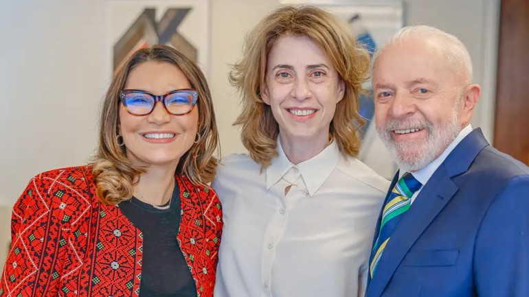 Atriz interpretou Eunice Paiva no filme de Walter Salles  (foto: Ricardo Stuckert/PR)