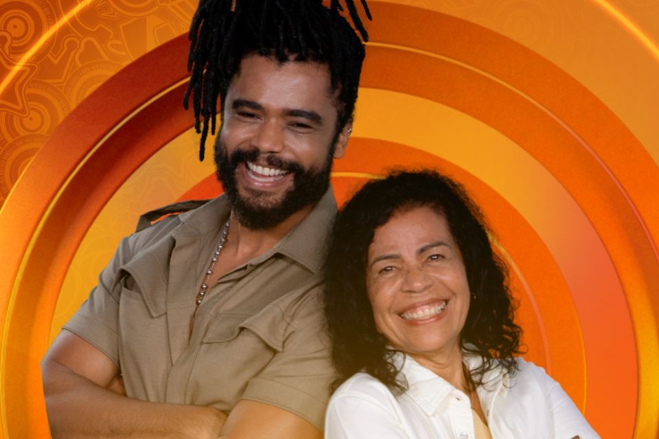 A dupla do ator  a me, a sergipana Vilma (foto: Divulgao)