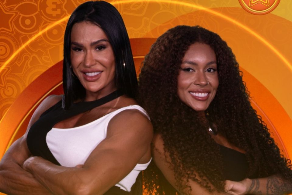 Gracyanne Barbosa e Giovanna esto no Camarote do BBB 25 (foto: Divulgao)