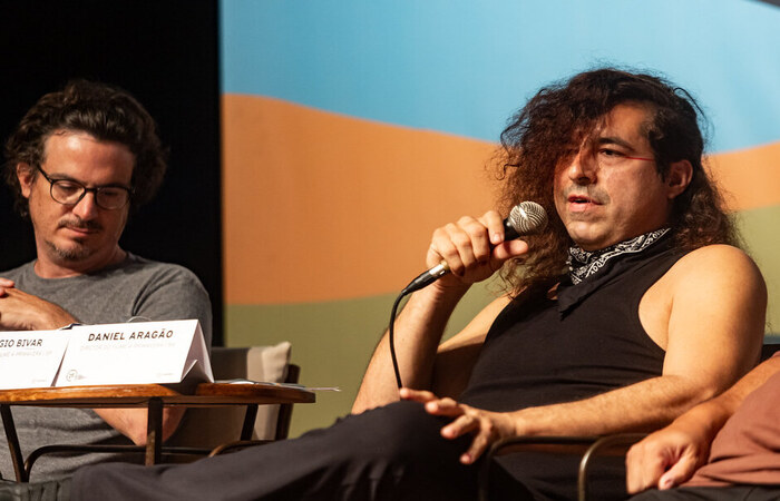 (Daniel Aragão à direita e Sérgio Bivar à esquerda (Foto: Leo Fontes)) (Daniel Aragão à direita e Sérgio Bivar à esquerda (Foto: Leo Fontes))