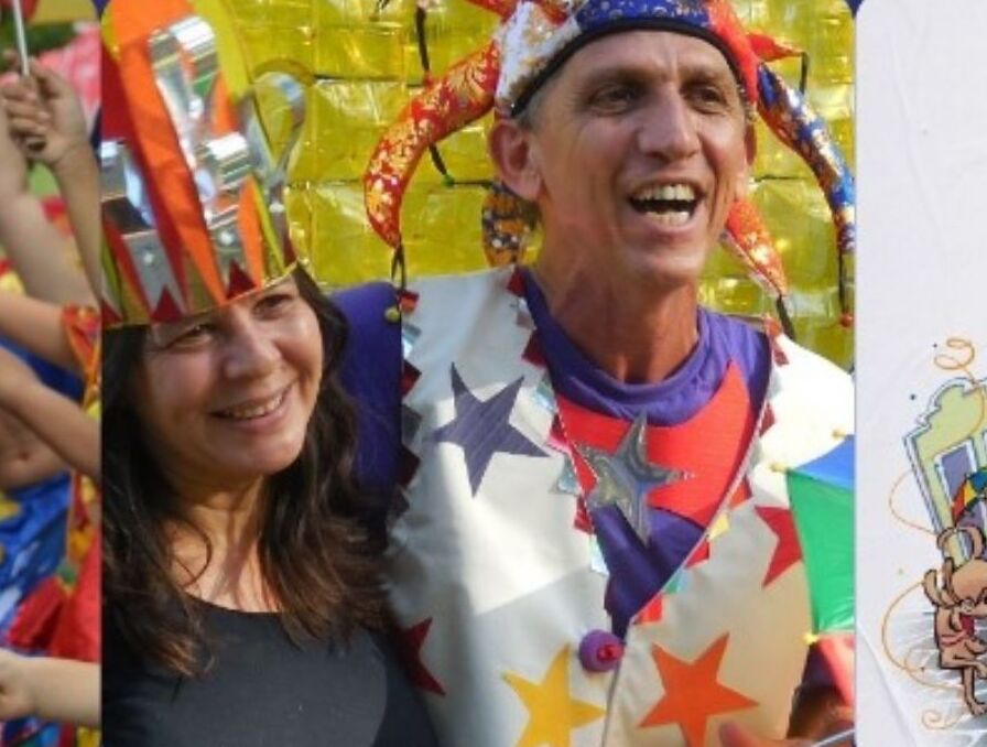(Romero e Carmita Viana, idealizadores do bloco, falam sobre a alegria de reconectar as crianças com as tradições do carnaval pernambucano (Divulgação)) (Romero e Carmita Viana, idealizadores do bloco, falam sobre a alegria de reconectar as crianças com as tradições do carnaval pernambucano (Divulgação))