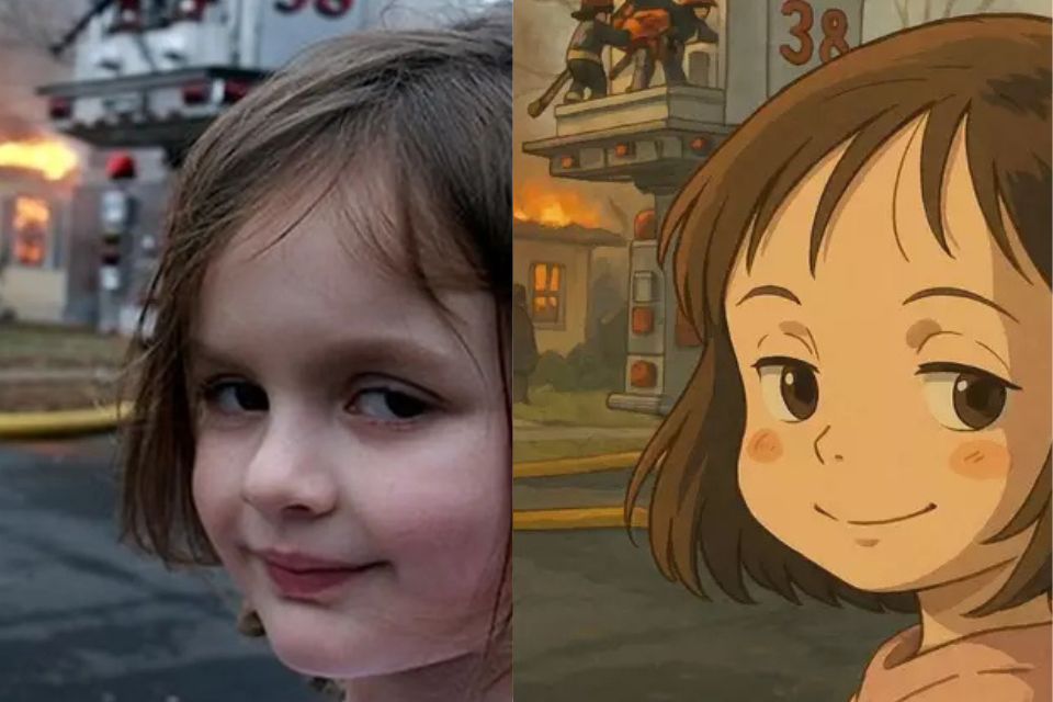 O ChatGPT ganhou, em uma hora, 1 milho de novos usurios aps trend inspirada no estilo Studio Ghibli  (foto: Reproduo/Redes sociais)