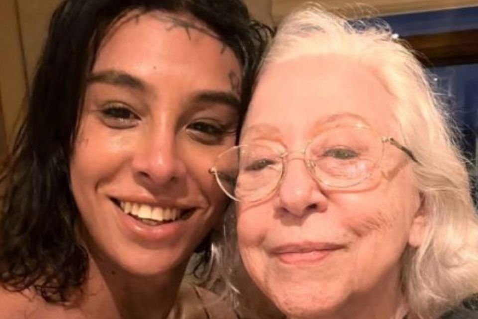 As duas artistas contracenaram no filme Vitria (foto: Reproduo/Redes sociais )