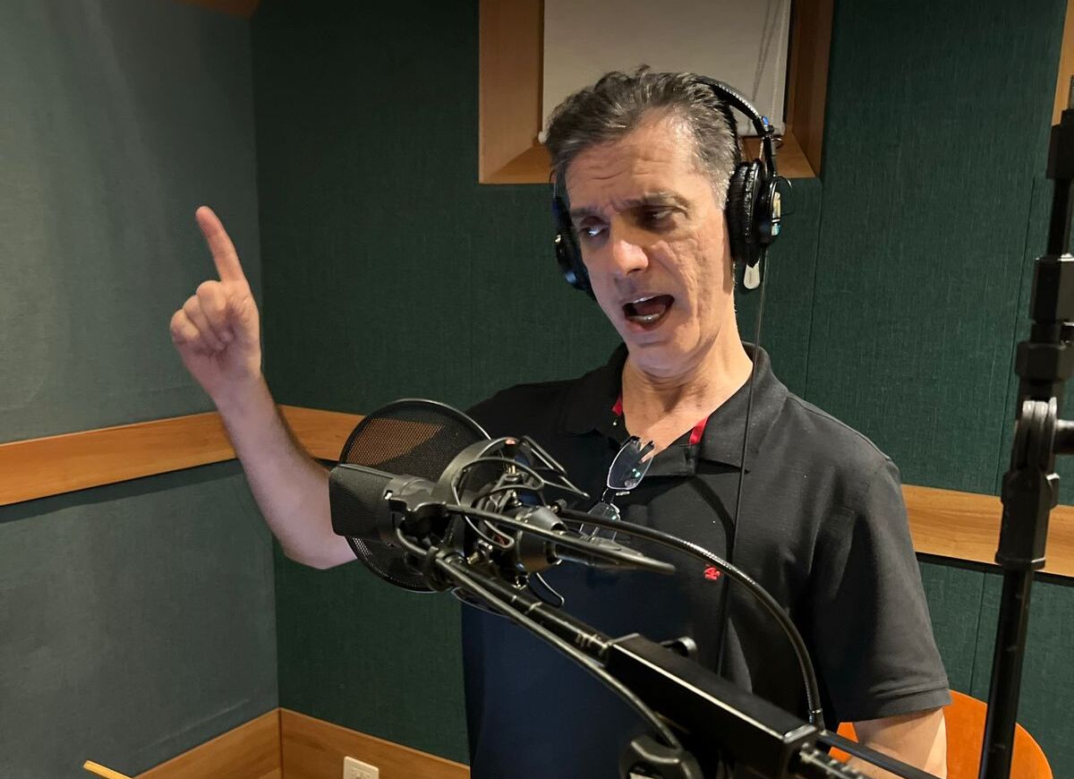  (Humberto Avelar, diretor do filme e tambm na voz do vilo Don Coco (Foto: Divulgao))