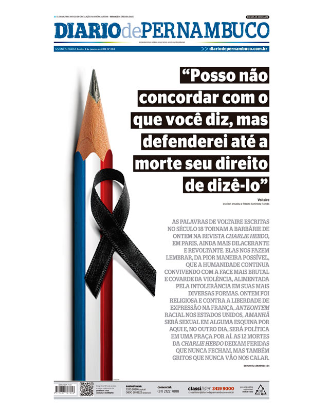 Barbárie na revista Charlie Hebdo Barbárie na revista Charlie Hebdo