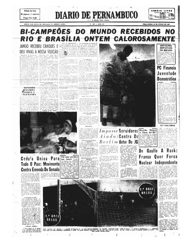 Brasil bicampeão mundial Brasil bicampeão mundial