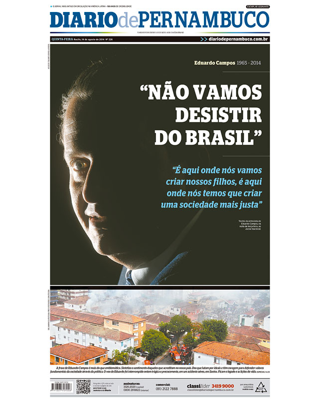 Morre Eduardo Campos Morre Eduardo Campos