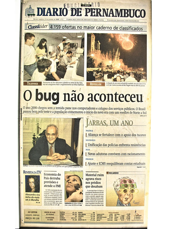 O bug não aconteceu O bug não aconteceu