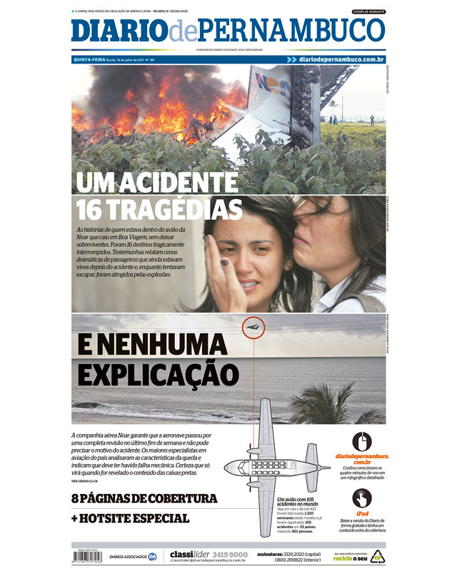 Avião da Noar cai em Boa Viagem Avião da Noar cai em Boa Viagem