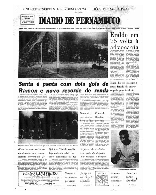 Santa é penta Santa é penta