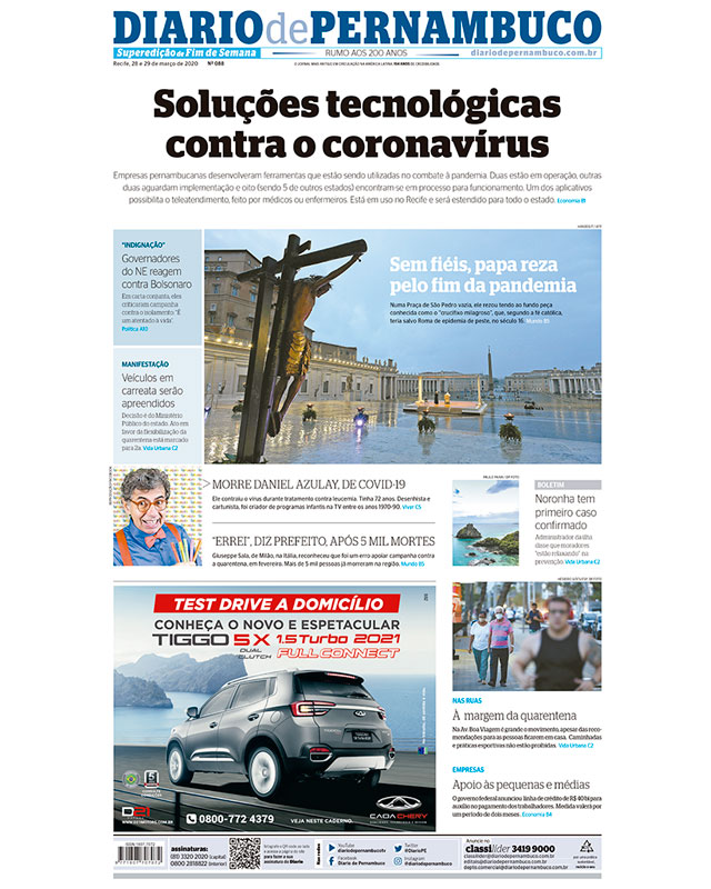 Soluções tecnológicas contra o coronavírus Soluções tecnológicas contra o coronavírus