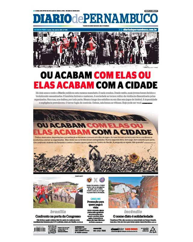 Ou acabam com elas ou elas acabam a cidade Ou acabam com elas ou elas acabam a cidade