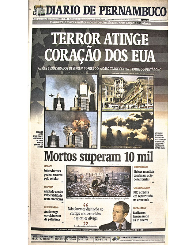 Torres do World Trade Center são derrubadas Torres do World Trade Center são derrubadas