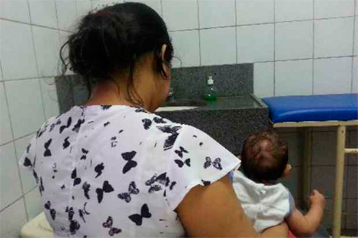 Microcefalia: sobe para 487 o nmero de casos notificados em Pernambuco (Foto: Larissa Rodrigues esp. para o DP/D.A Press)