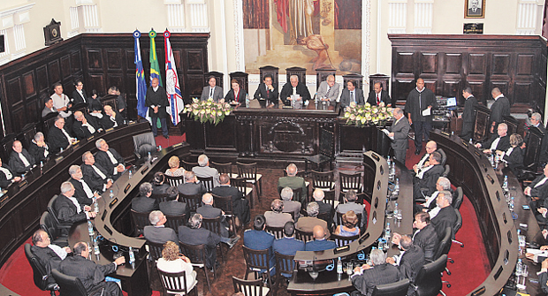 A solenidade aconteceu na Sala de Sesses Desembargador Antnio de Brito Alves (NANDO CHIAPPETTA/DP/D. A PRESS)
