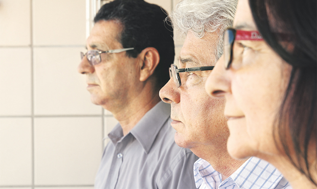 Lenin, Karl Marx e Olga aprenderam desde cedo o significado do comunismo (ALCIONE FERREIRA/DP/D.A PRESS)