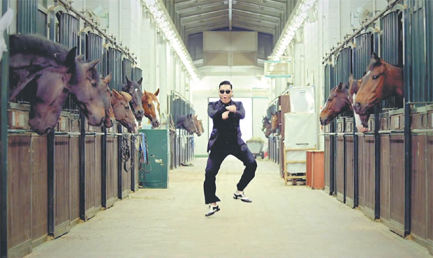 Do dia para a noite, o sul-coreano Psy virou febre: uma em cada trs pessoas no planeta j assistiu a Gagnam style (YOUTUBE.COM/REPRODUO DA INTERNET)